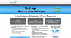 Desktop Screenshot of onstageportal.com